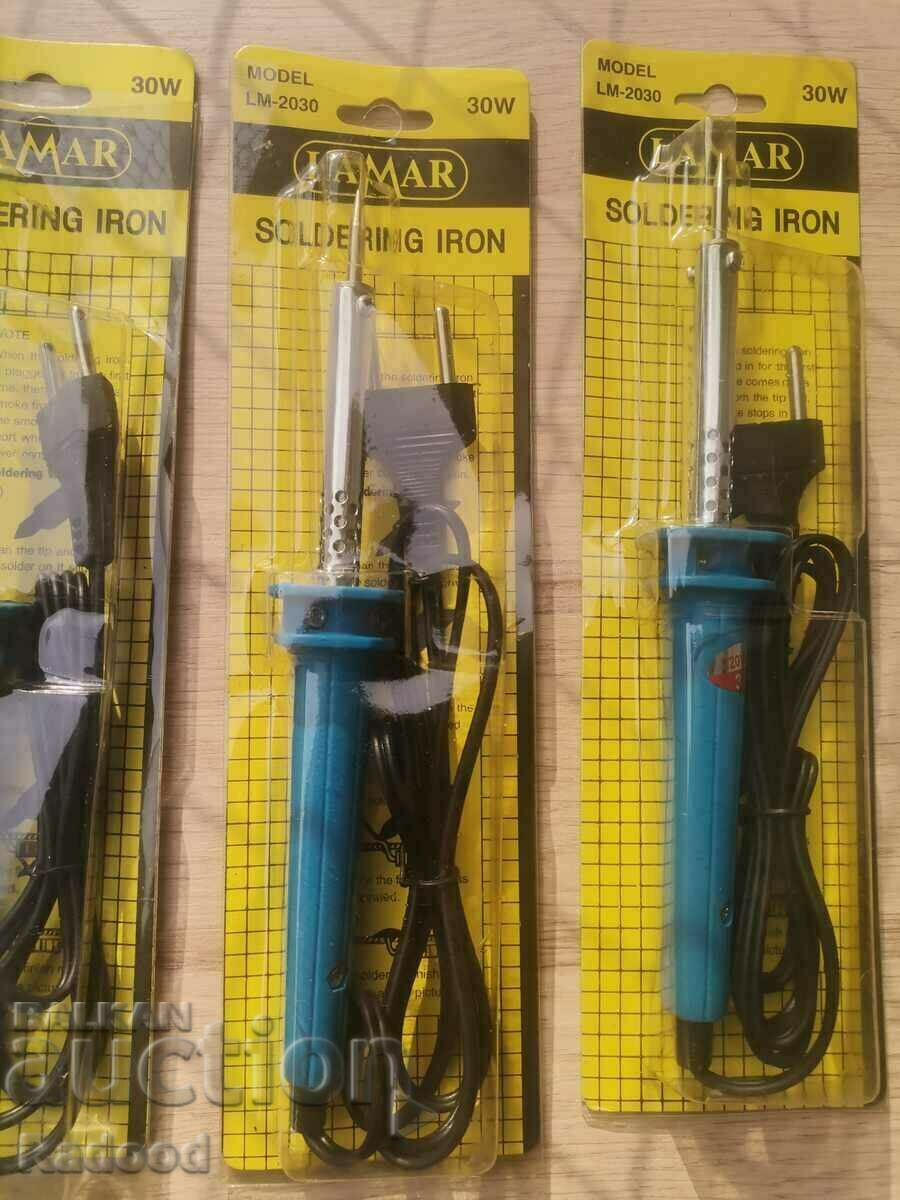 Auction 5 soldering irons Auction 5 soldering irons