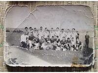 Bulgaria Old photo photograph of a local football club.