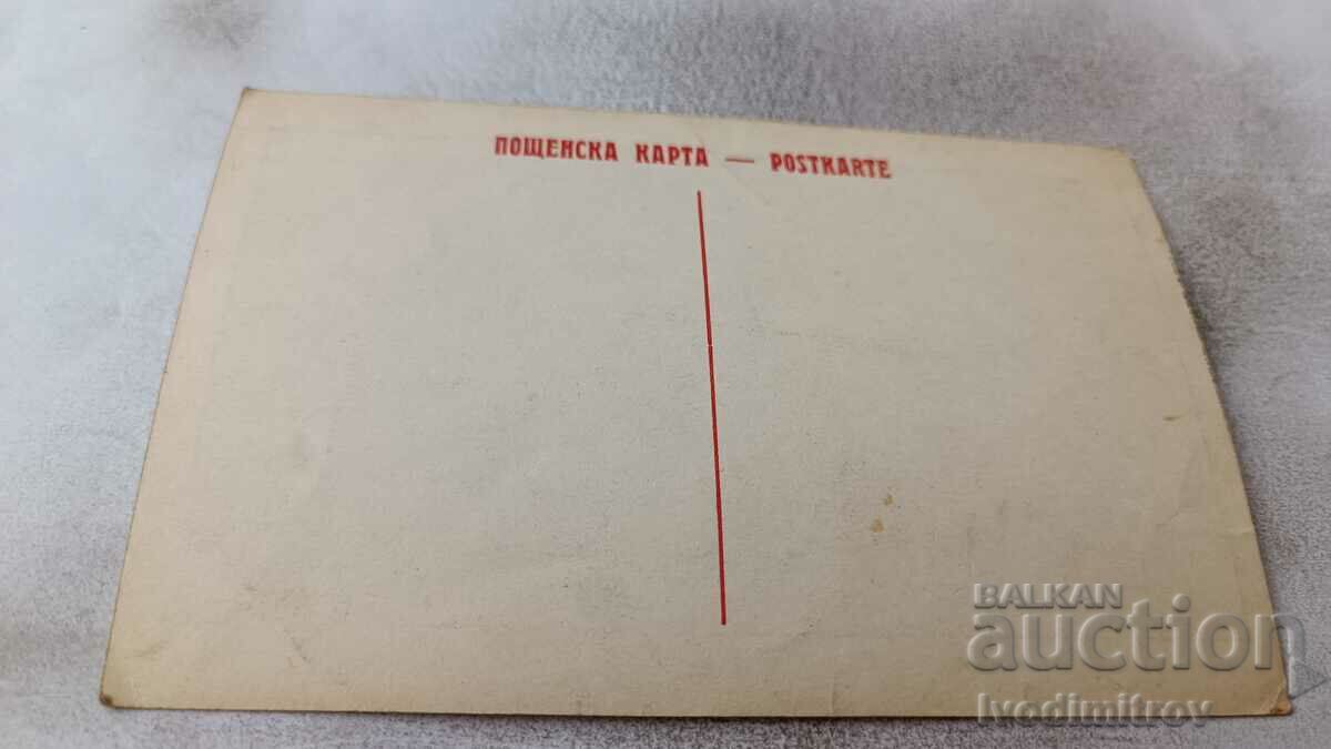 Καρτ ποστάλ Τρεις ελέφαντες που κουβαλούν μεγάλα κούτσουρα με τιμή 3.45 BGN | € 1.76