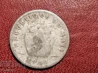 Мали 1961 год 5 франка Хипопотам