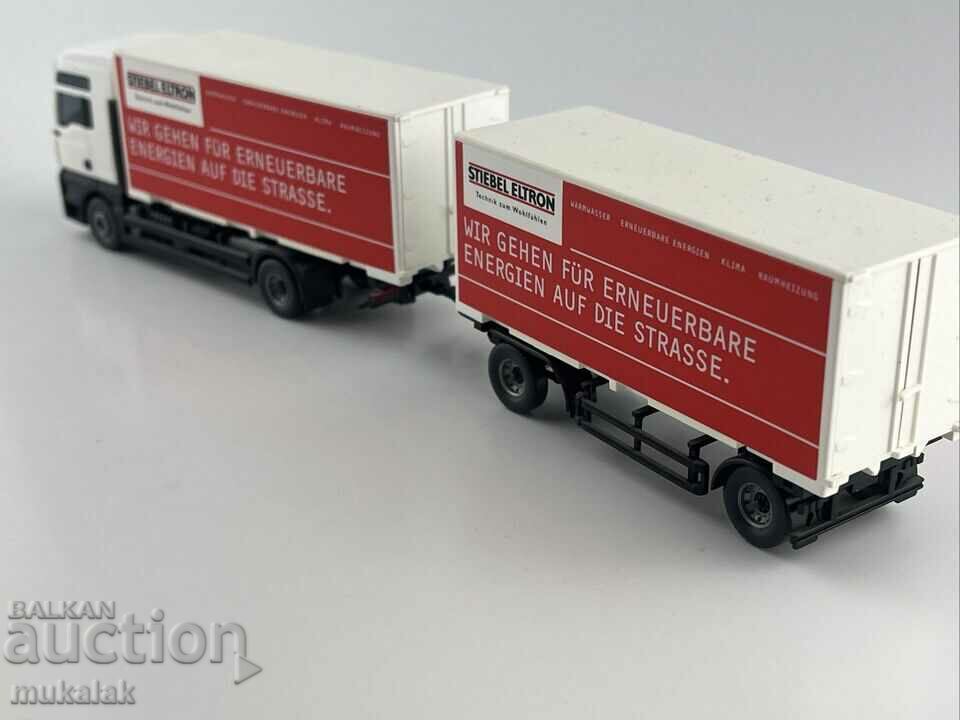 Auction 1:87 H0 WIKING MAN TGA TRUCK TROLLEY MODEL TOY Auction 1:87 H0 WIKING MAN TGA TRUCK TROLLEY MODEL TOY