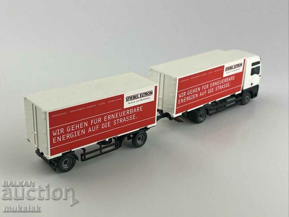 1:87 H0 WIKING MAN TGA TRUCK TROLLEY MODEL TOY - 5 1:87 H0 WIKING MAN TGA TRUCK TROLLEY MODEL TOY - 5