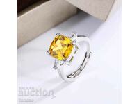 Citrine ring