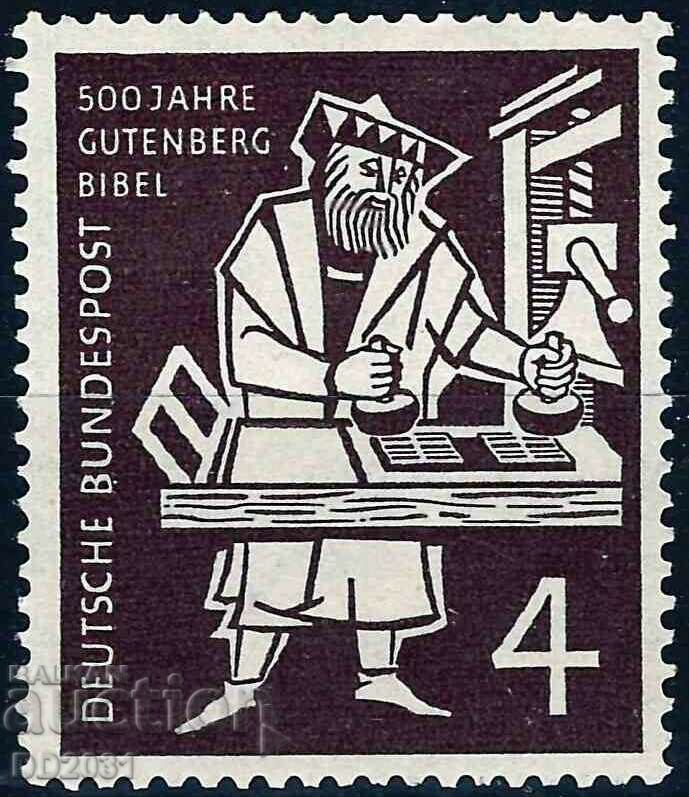 Germania 1954 - Gutenberg MNH