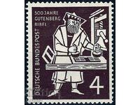 Германия 1954 - Гутенберг MNH