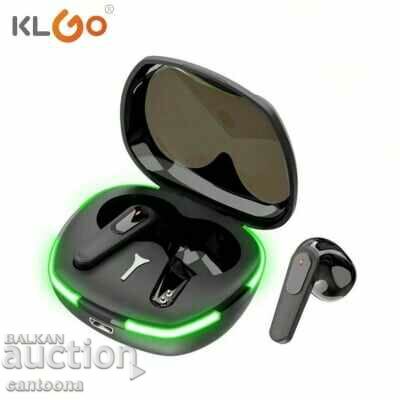 Аукцион TWS стерео безжични слушалки KLGO HK-80BL,активно подтискане Аукцион TWS стерео безжични слушалки KLGO HK-80BL,активно подтискане