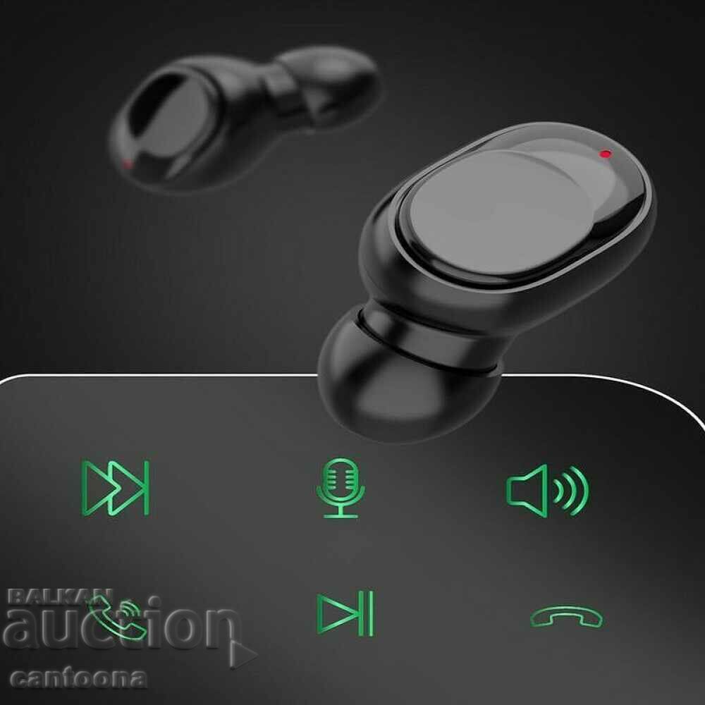 Delivery of TWS stereo wireless headphones KLGO HK-90BL Pure BASS active