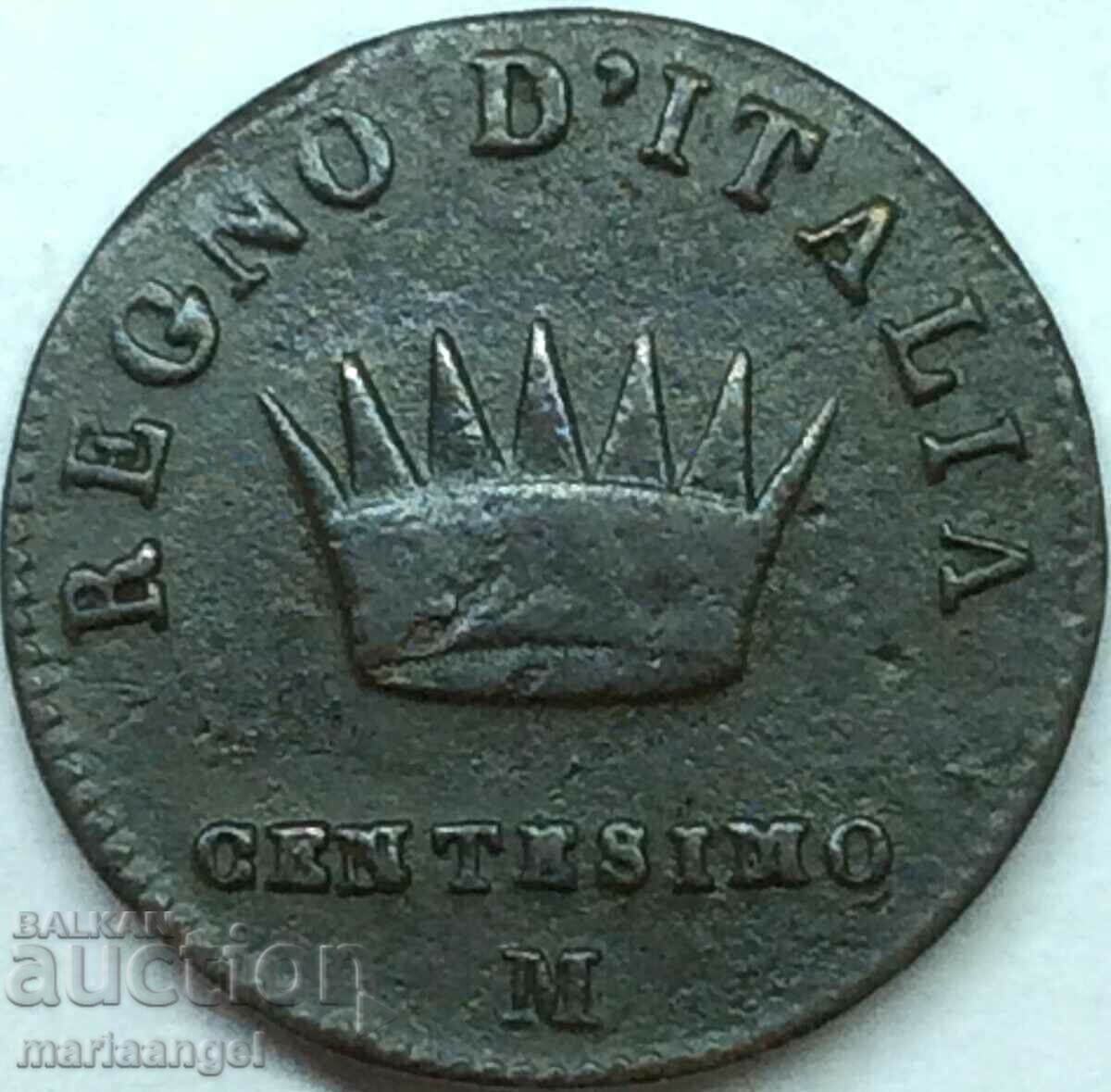 Napoleon 1 centesimo 1809 Ιταλία M-Milan