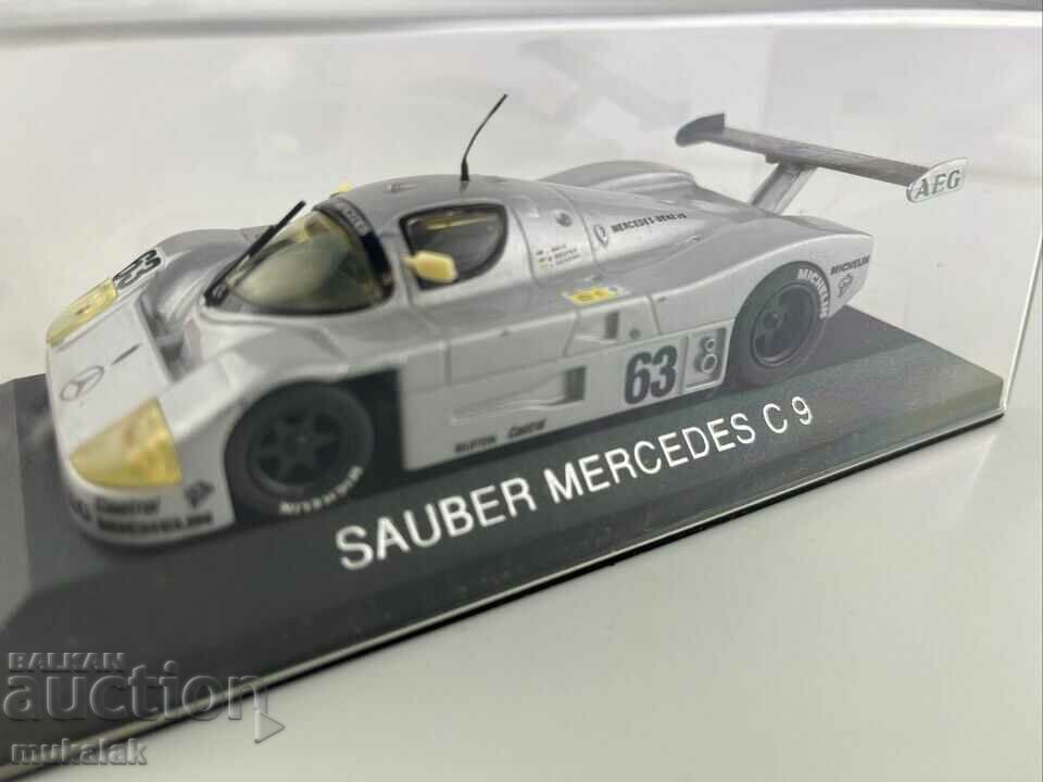 Auction 1:43 MODELS MAX - MERCEDES BENZ - SAUBER MODEL TROLLEY Auction 1:43 MODELS MAX - MERCEDES BENZ - SAUBER MODEL TROLLEY