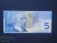 Καναδάς Τεύχος 5 δολαρίων 2002 unc νομισματοκοπείο