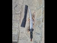 An old African knife. Sword. Dagger