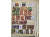 Lot of old stamps from Greece