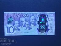 Канада-10$ -2017год-UNC-Полимер-Юбилейна mint