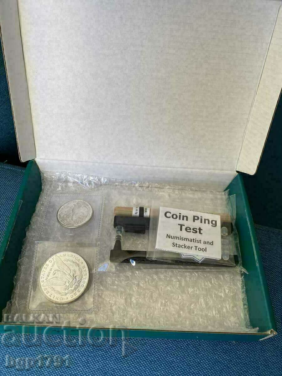 Kit de testare a sunetului pentru monede de aur și argint