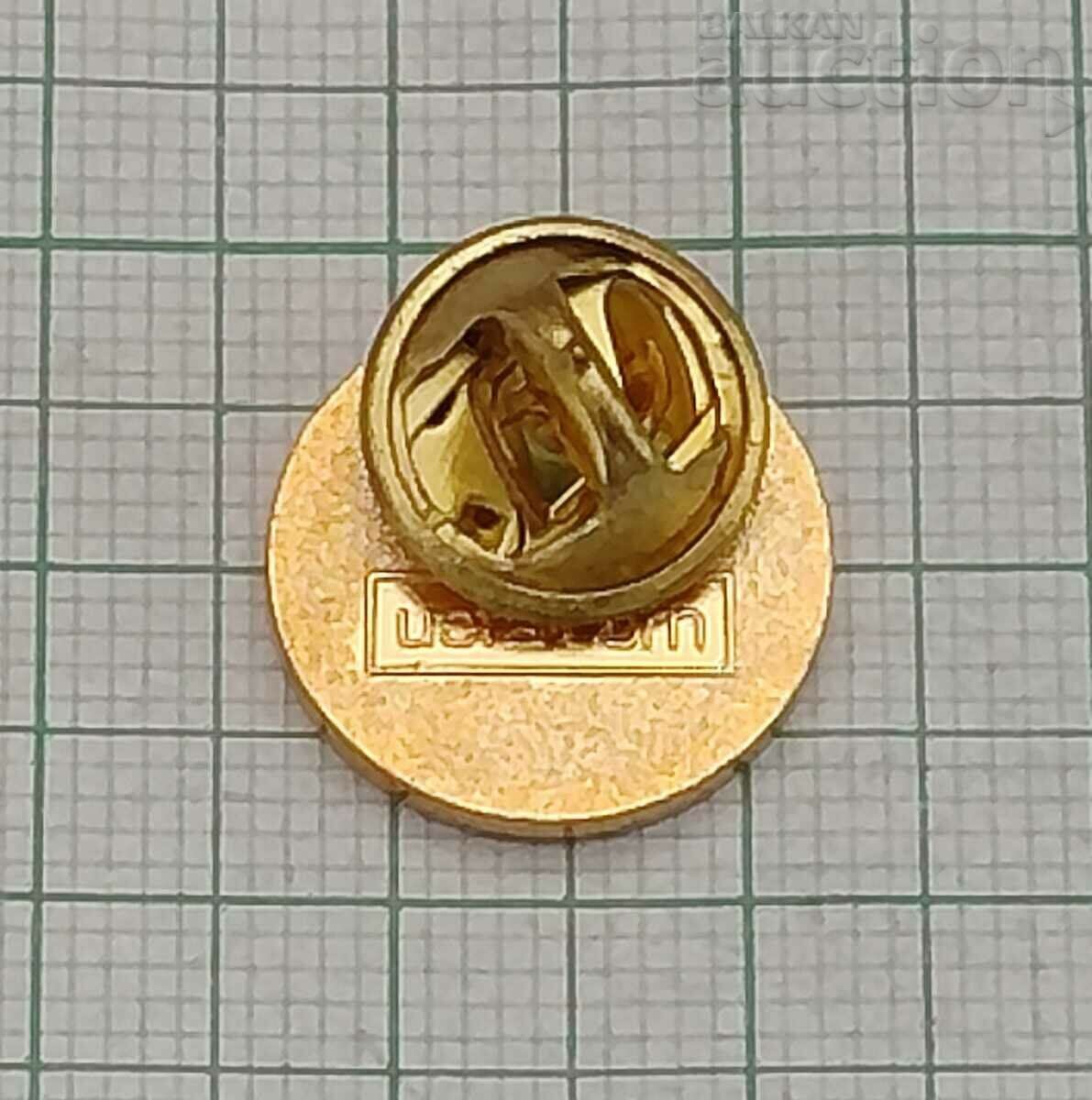 FOOTBALL UEFA BADGE PIN with price 5.00 BGN | € 2.56 FOOTBALL UEFA BADGE PIN with price 5.00 BGN | € 2.56