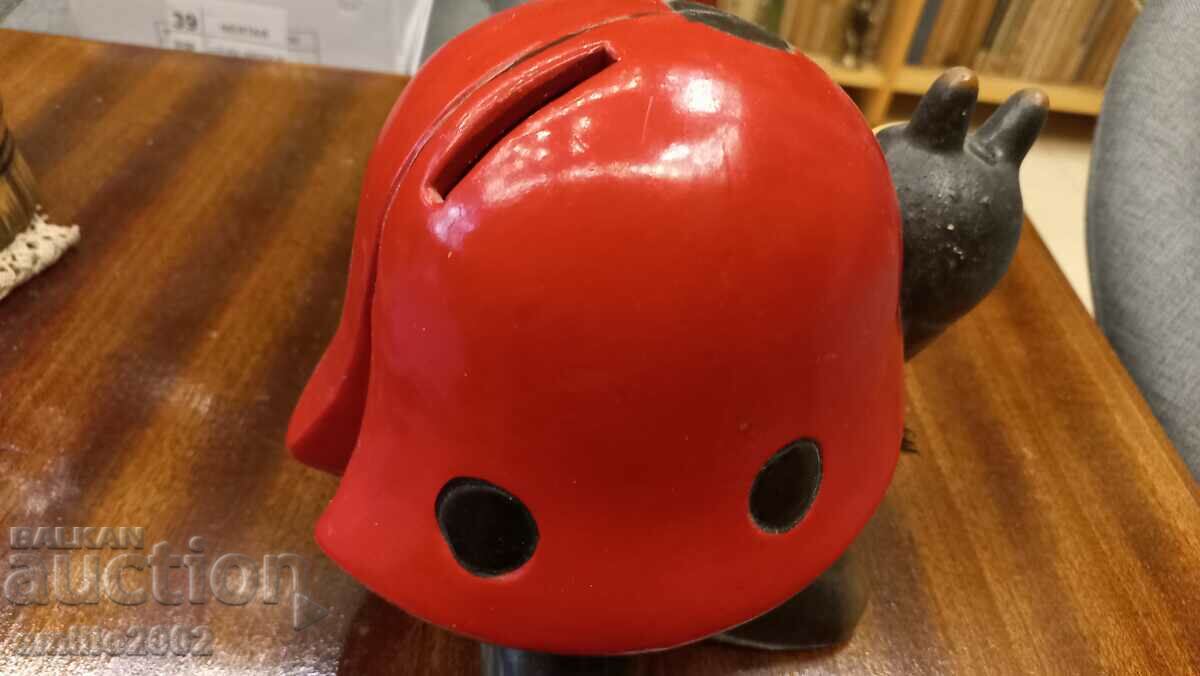 Ladybug piggy bank with price 9.00 BGN | € 4.60 Ladybug piggy bank with price 9.00 BGN | € 4.60