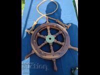 Authentic ship, yacht rudder