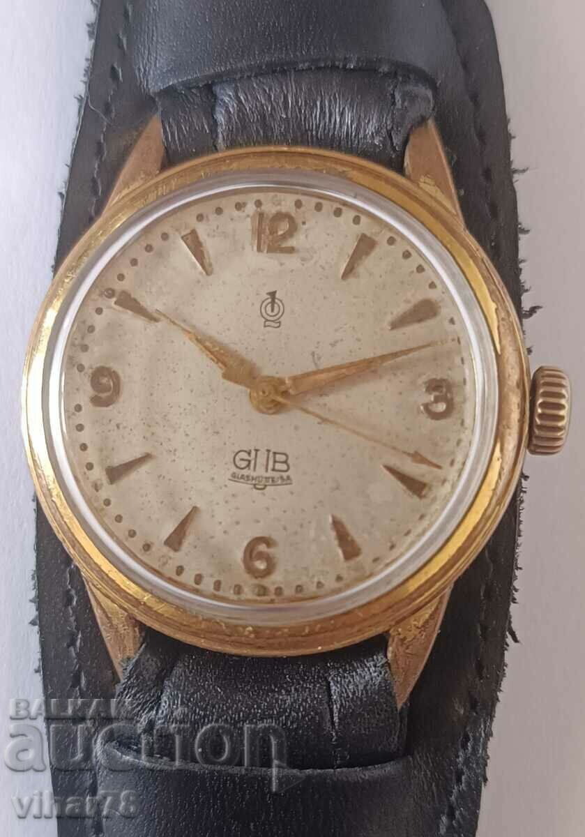Auction Rare model gub-glashutte Q1 28 watch-only with personal transmission Auction Rare model gub-glashutte Q1 28 watch-only with personal transmission