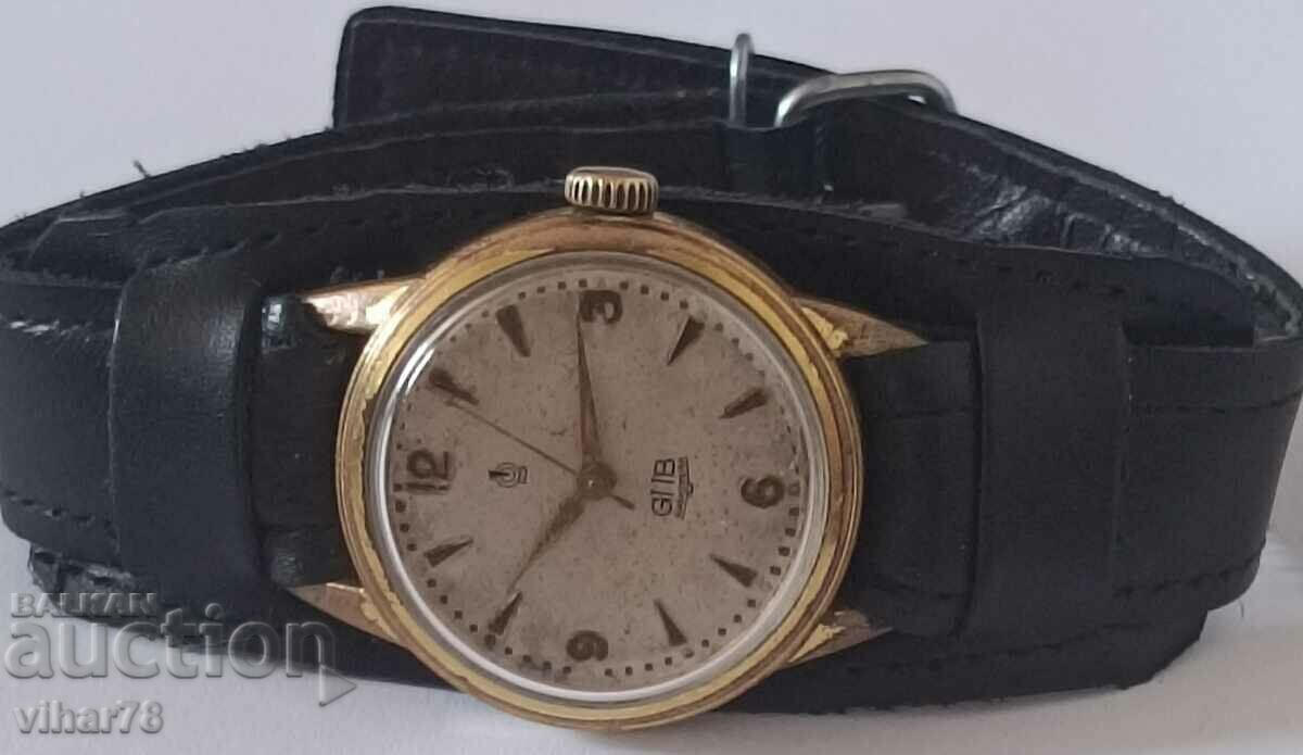 Σπάνιο μοντέλο gub-glashutte Q1 28 μόνο για ρολόι με προσωπικό κιβώτιο ταχυτήτων