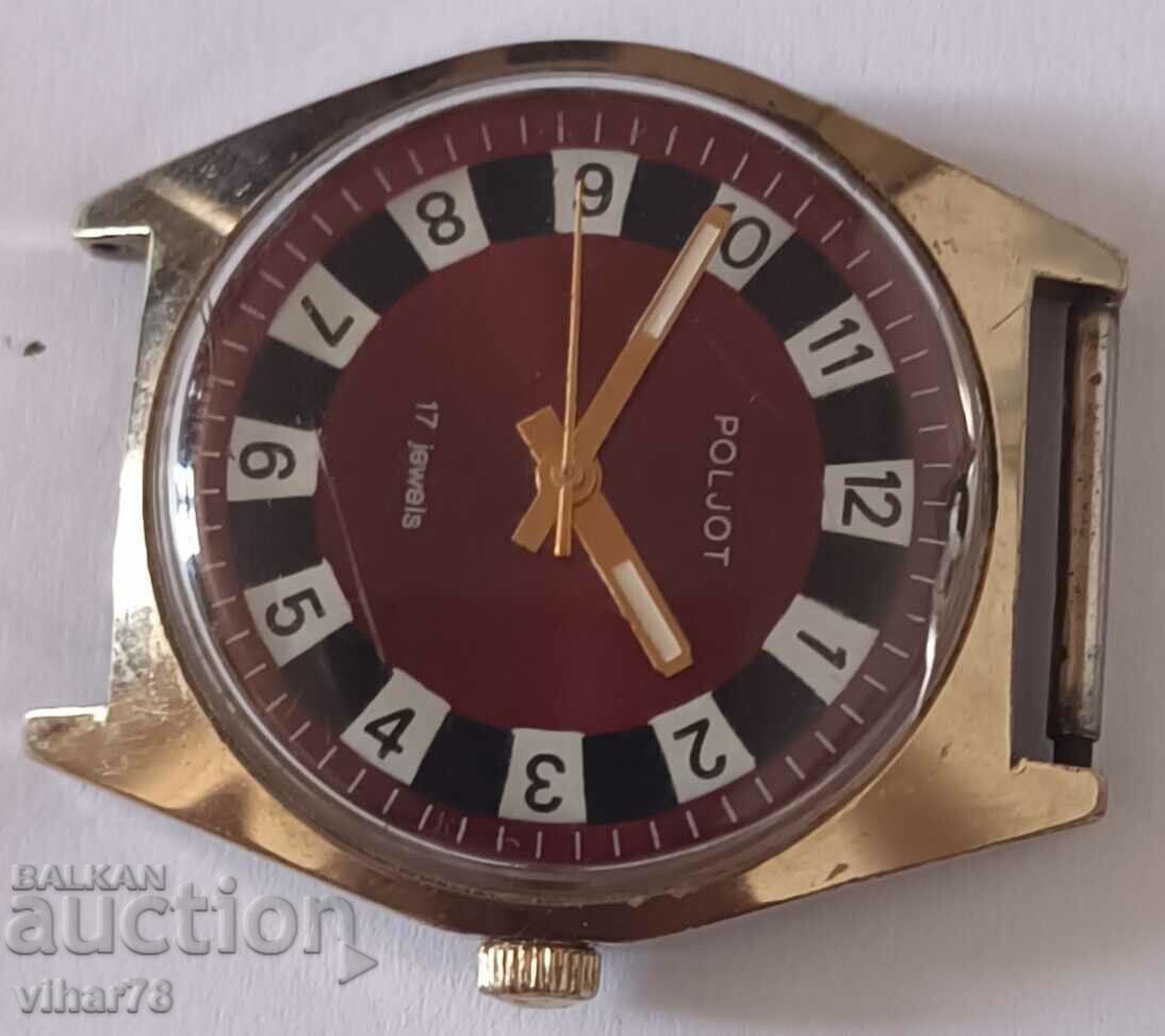 FLIGHT MEN'S GOLD WRIST WATCH with price 99.99 BGN | € 51.12