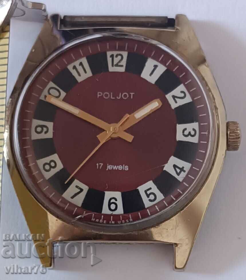 FLIGHT MEN'S GOLD WRIST WATCH - 7 FLIGHT MEN'S GOLD WRIST WATCH - 7