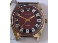 FLIGHT MEN'S GOLD WRIST WATCH