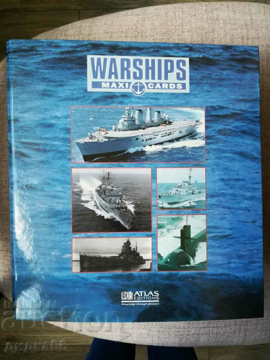 Πολεμικά πλοία maxi cards atlas / World atlas of warships