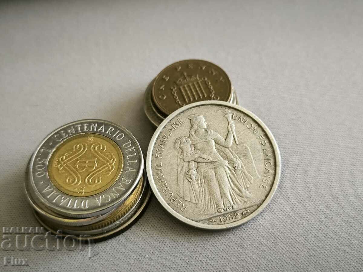 Coin - French Polynesia - 5 francs | 1952 with price 13.00 BGN | € 6.65