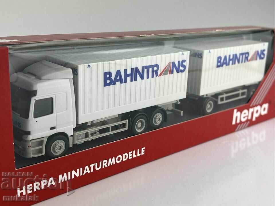 Auction HERPA 1:87 H0 MERCEDES BENZ ACTROS MODEL TROLLEY TRUCK Auction HERPA 1:87 H0 MERCEDES BENZ ACTROS MODEL TROLLEY TRUCK