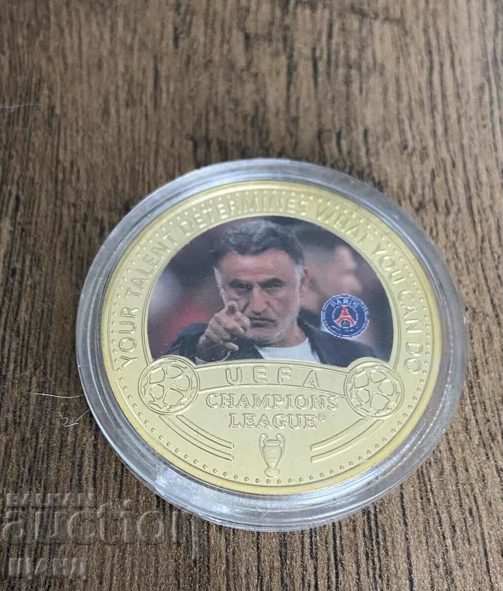 2022-2023 монета жетон Шампионска лига UEFA