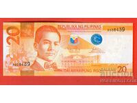 PHILIPPINES PHILLIPINES 20 Peso emisiune 2010 NOU UNC