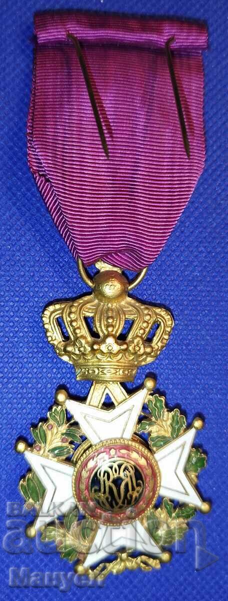 Delivery of Kingdom of Belgium, Officer's Cross of Leopold. Delivery of Kingdom of Belgium, Officer's Cross of Leopold.