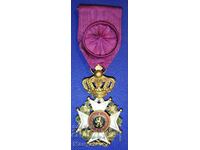 Regatul Belgiei, crucea de ofițer a lui Leopold.