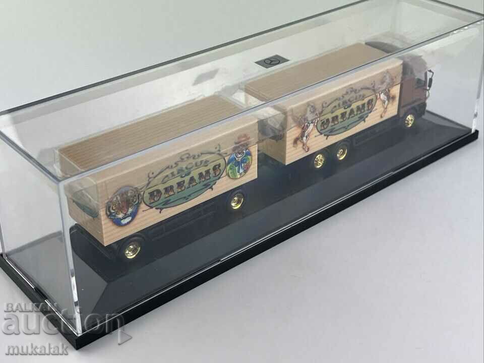 HERPA 1:87 H0 MERCEDES ACTROS TRUCK MODEL TROLLEY TOY - 5 HERPA 1:87 H0 MERCEDES ACTROS TRUCK MODEL TROLLEY TOY - 5