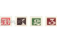 1979-80. Чехословакия. Рулонни марки.