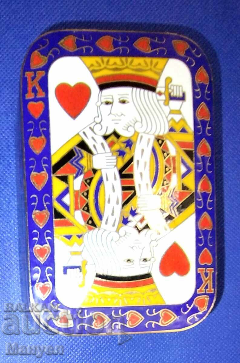 Auction Luxury card box, bronze, enamel. Auction Luxury card box, bronze, enamel.