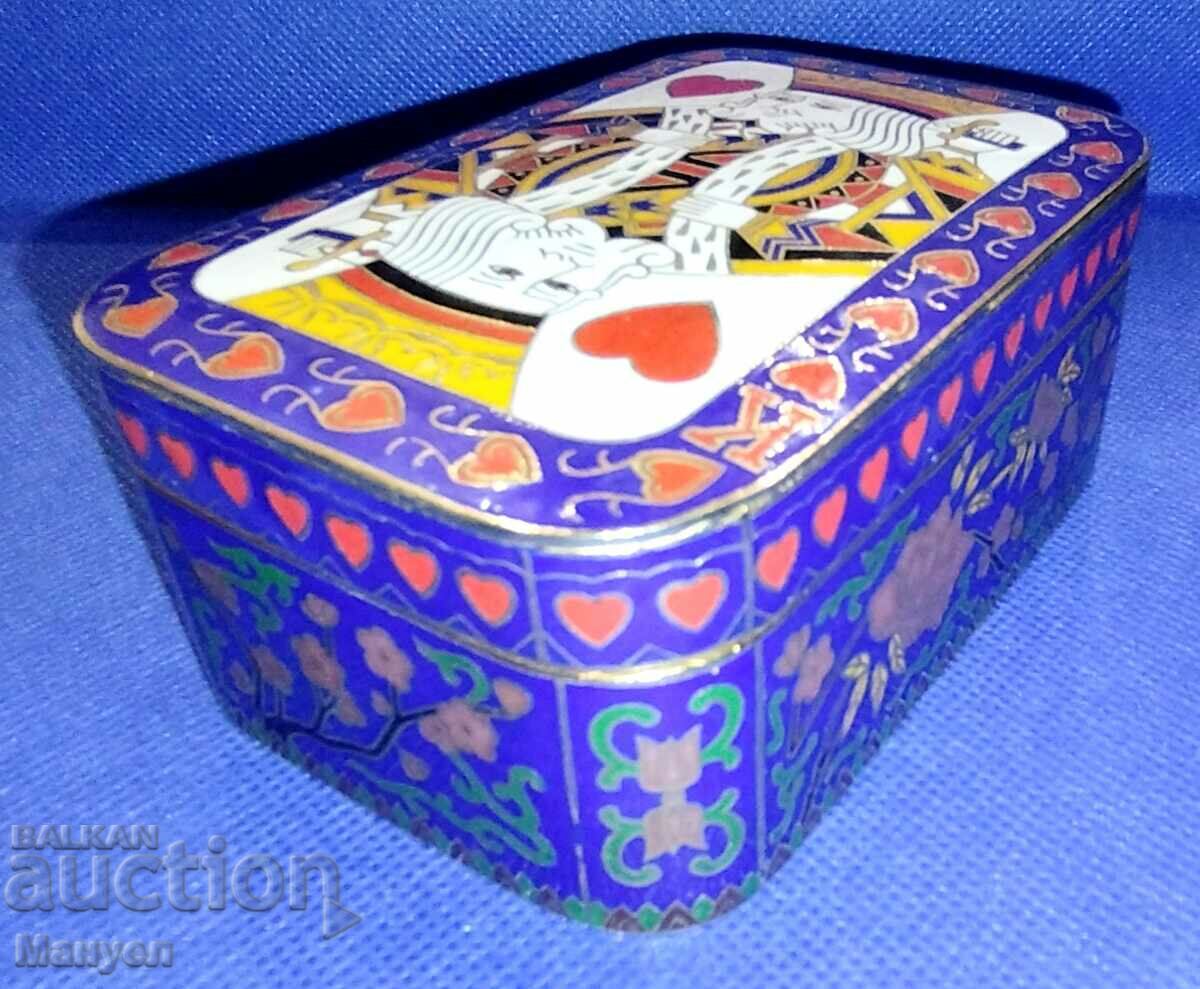 Delivery of Luxury card box, bronze, enamel. Delivery of Luxury card box, bronze, enamel.