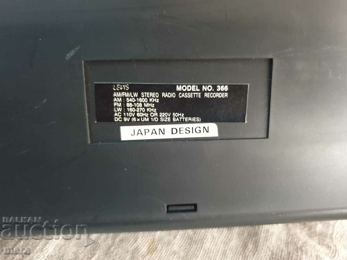 Retro two-cassette radio cassette player - 5 Retro two-cassette radio cassette player - 5