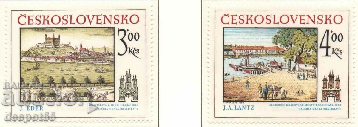 1980. Чехословакия. Историческа Братислава.