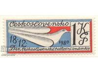 1980. Τσεχοσλοβακία. Ημέρα γραμματοσήμων.