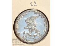 Germania Prusia 2 timbre 1913 Argint! UNC din Fishek! ! !