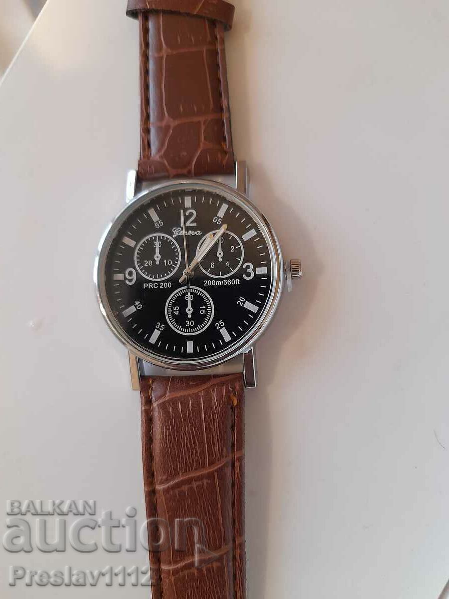 New Geneva quartz watch