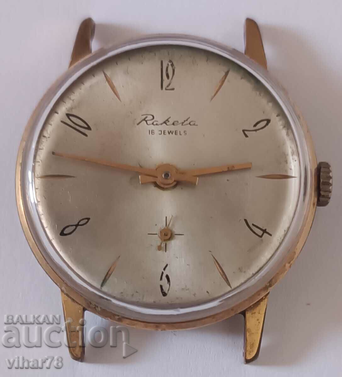 ROCKET GOLD WRIST WATCH - 5 ROCKET GOLD WRIST WATCH - 5