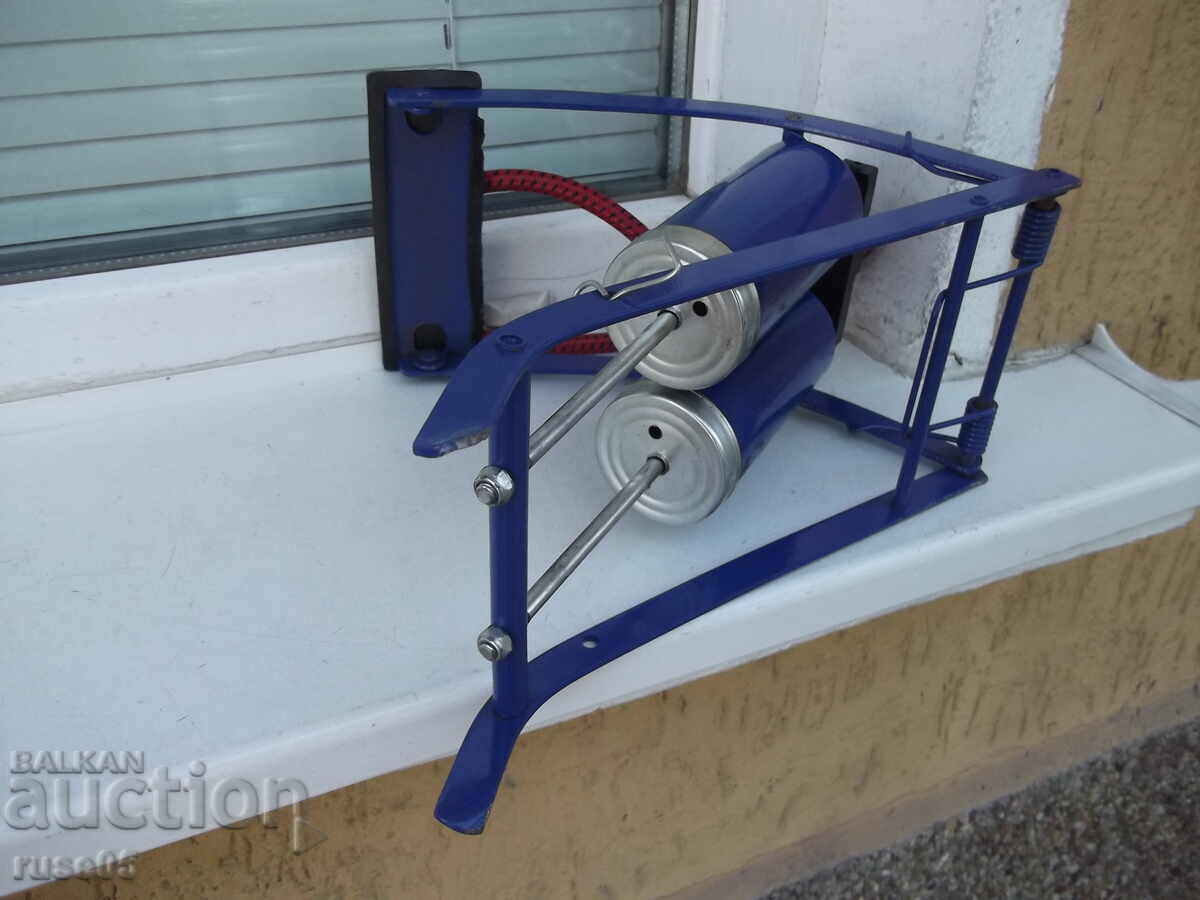 "AUTO PRACTIC" foot pump with two cylinders 120 mm - 5 "AUTO PRACTIC" foot pump with two cylinders 120 mm - 5