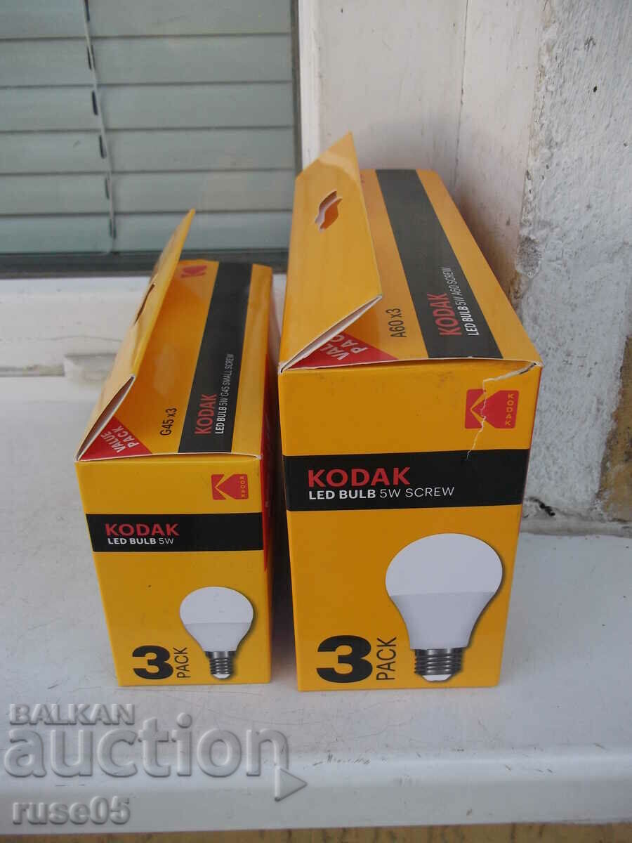 Lot of 2 pcs. the set "LED KODAK" bulbs new - 5 Lot of 2 pcs. the set "LED KODAK" bulbs new - 5