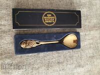 Gold-plated advertising spoon