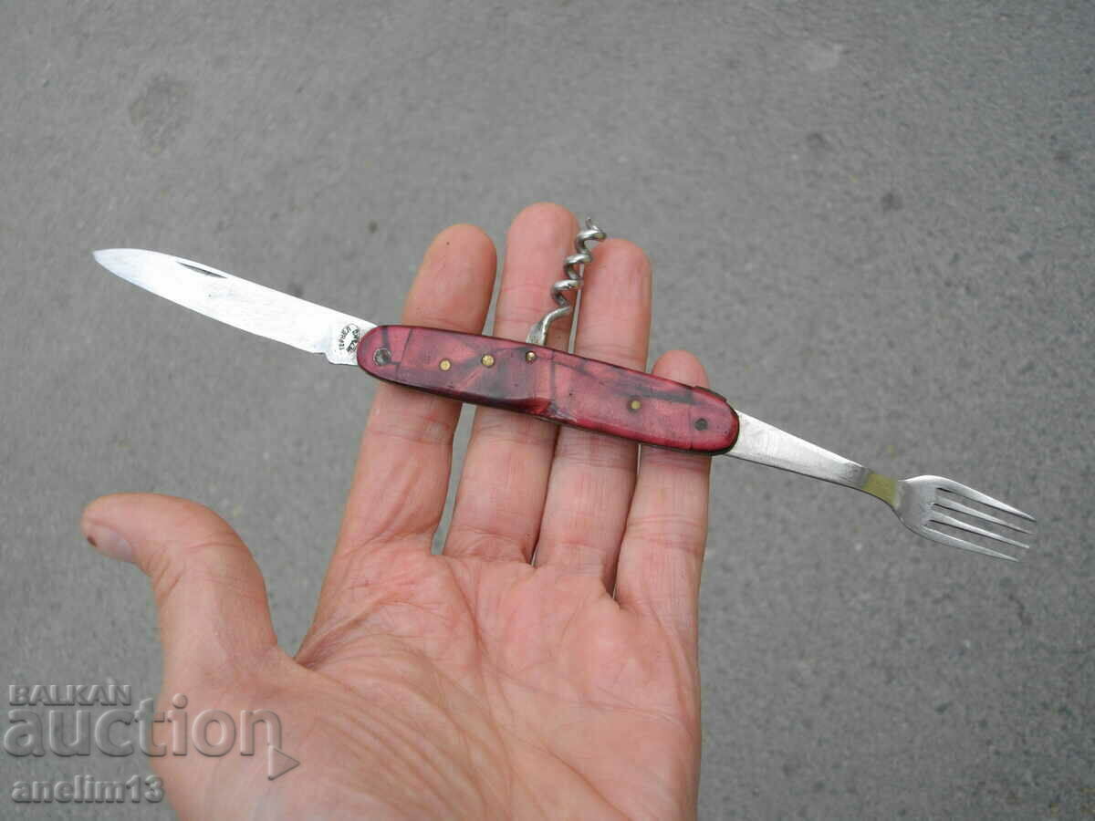 Delivery of COLLECTIBLE BULGARIAN TERVEL POCKET KNIFE Delivery of COLLECTIBLE BULGARIAN TERVEL POCKET KNIFE