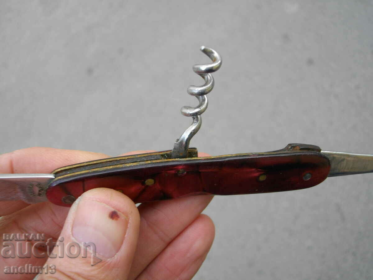 COLLECTIBLE BULGARIAN TERVEL POCKET KNIFE - 7 COLLECTIBLE BULGARIAN TERVEL POCKET KNIFE - 7