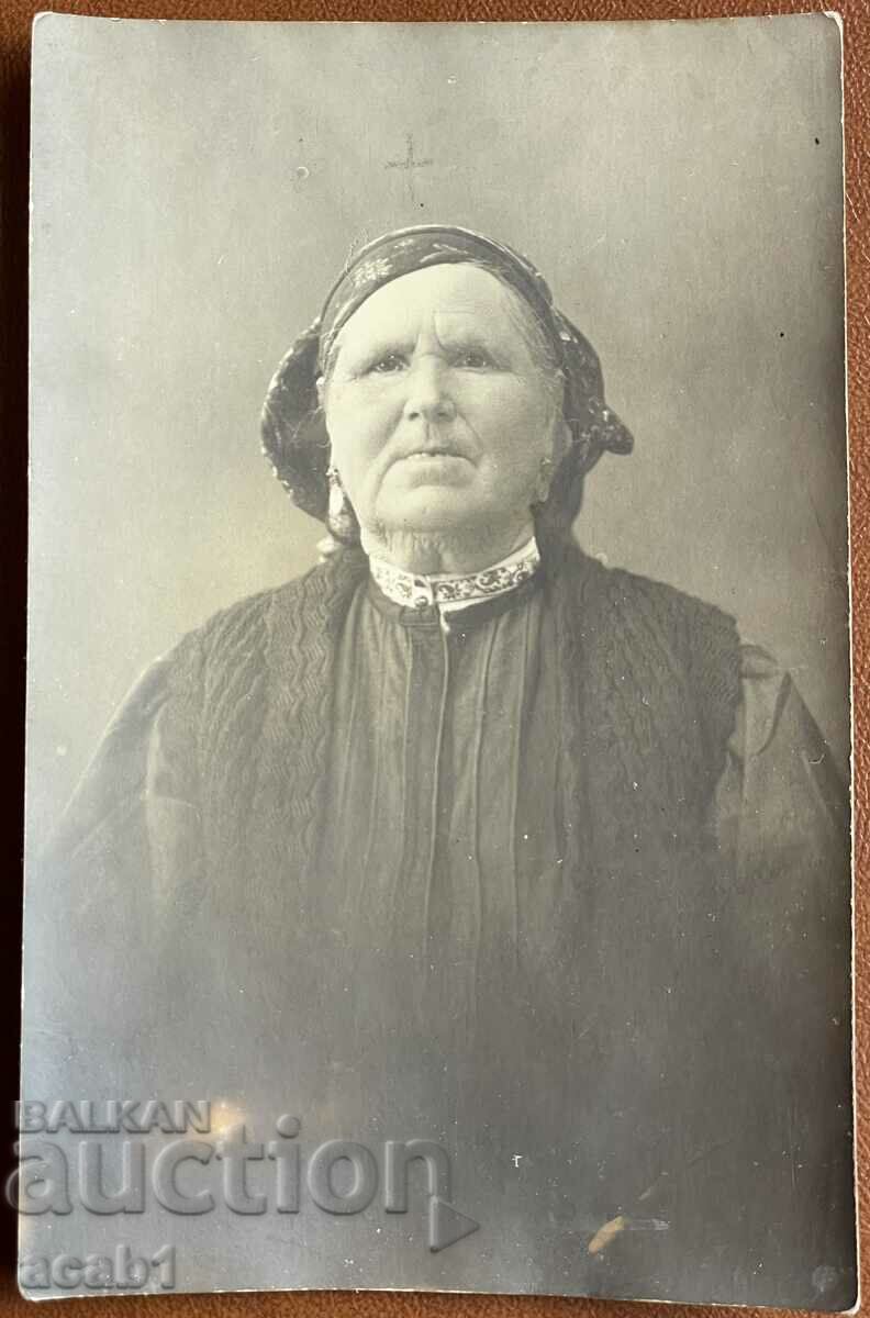 Photograph of an elderly woman GRANDMOTHER