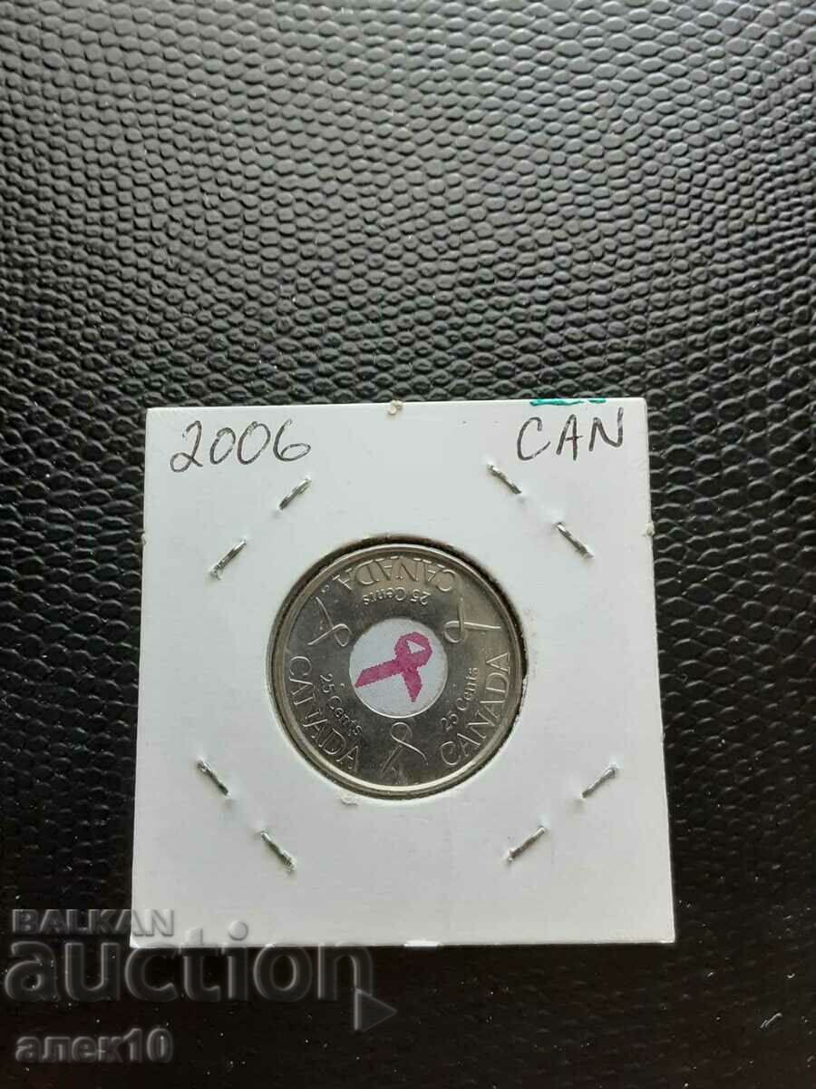 Canada 25 cent 2006